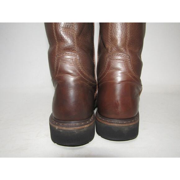 Cabela\'s Mens Size 9 D Brown Leather Stockman Cowboy Western Boots main image 8